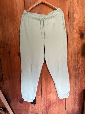 Elwood Sage Green Drawstring Sweatpants